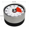 Kitchen Timer Countdown Timer with Magnetic Stainless Steel Timer