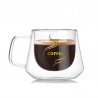 Wall Mug Office Mugs Heat Insulation Double Coffee Mug Coffee Glass Cup