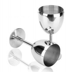 180ml Stainless Steel Wine Glass Goblet Wine Glass