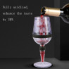 Tall Wine Glass Folding Outdoor Wine Dispenser Quick Decanter