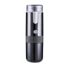 Rechargeable Portable Travel Coffee Grinder Automatic Espresso Machine Coffee Maker(Black)