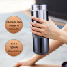 Rechargeable Portable Travel Coffee Grinder Automatic Espresso Machine Coffee Maker(Black)