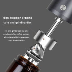 Manual Stainless Steel Core Dual Shaft Hand Crank Coffee Bean Grinder