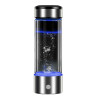 Portable Health Hydrogen-Rich Water Cup High-Concentration Negative Ion Electrolysis Generator, Capacity: 450ml(Black)