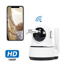 YT36 1080P HD Wireless IP Camera, Support Motion Detection & Infrared Night Vision & TF Card(EU Plug)