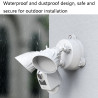 LC1C Garden Lamp Monitor Night Vision Life Waterproof Family Surveillance Camera, CN Plug(1080P)