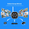 SriHome SH034 5.0MP Mini Dual 2.4 / 5G WiFi Outdoor IP66Waterproof Video