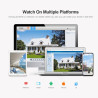 SriHome SH034 5.0MP Mini Dual 2.4 / 5G WiFi Outdoor IP66Waterproof Video