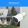 SriHome SH034 5.0MP Mini Dual 2.4 / 5G WiFi Outdoor IP66Waterproof Video