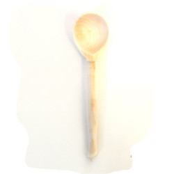 Wooden tea spoon without...