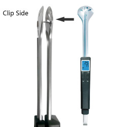 Multifunctional Stainless Steel Food Thermometer with Clip Function