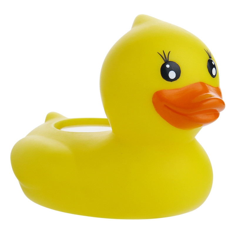 Children Bath Thermometer Water Baby Bathing Yellow Duck Water Thermometer