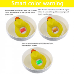 Children Bath Thermometer Water Baby Bathing Yellow Duck Water Thermometer