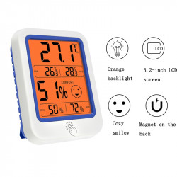 Electronic Wall-Mounted Industrial Digital Display Thermometer And Hygrometer