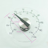 Thermometer Door And Window Glass Split Waterproof Thermometer