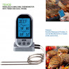 Double Probes Wireless Digital Kitchen Thermometer LCD Display