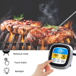 Kitchen Food Digital Display Touch Field Barbecue Thermometer