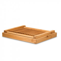 Bamboo Household And Commercial Multi-Function Bread Cutting Plate Sliced Cutting Board Bread Slices Bread Plate