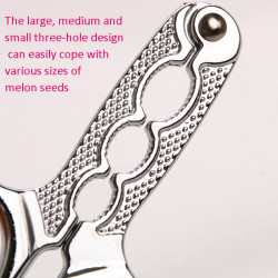 Stainless Steel Melon Seed Peeler Pine Nut Pliers Lazy Melon Seed Sheller Opener Non-Automatic Melon Seed Machine