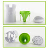 Kitchen Vegetable Cutter Multifunctional Three-In-One Vegetable Cutter Spiral Funnel