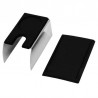 Stainless Steel Silicone Espresso Coffee Tamper Stand Barista Tool Powder Pad Hammer Pad