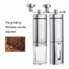 Household Stainless Steel Hand-Cranked Coffee Machine Grinder