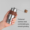 Portable Hand Crank Coffee Machine Stainless Steel Manual Grinder