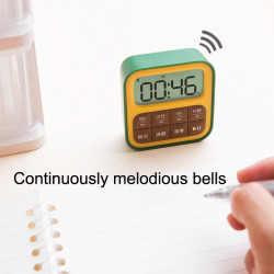 Magnetic Suction Kitchen Cooking Cake Timer With Alarm Clock