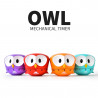 Cartoon Animal Owl Timer Kitchen Desktop Alarm Clock