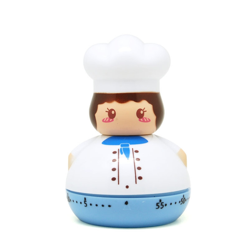 Mini Chef Timer Kitchen Machinery Reminder Learning Time Manager, Style Random Delivery