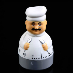 Kitchen Cartoon Mechanical Timer Electronic Timing Alarm Clock