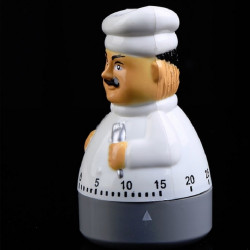 Kitchen Cartoon Mechanical Timer Electronic Timing Alarm Clock