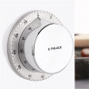 Magnet Timer Kitchen Stainless Steel Timer Creative Alarm Clock Mechanical Reminder Countdown Pomodoro