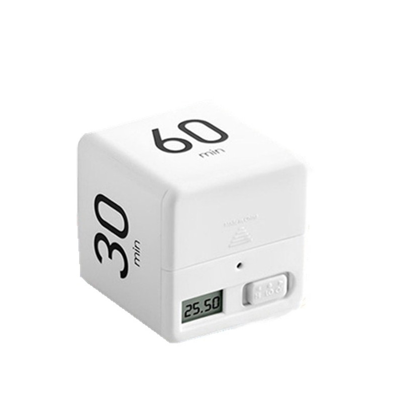 LED Rubiks Cube Time Manager Kitchen Timer, Style