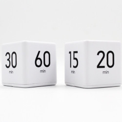 LED Rubiks Cube Time Manager Kitchen Timer, Style