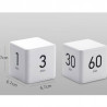 LED Rubiks Cube Time Manager Kitchen Timer, Style