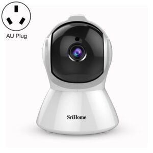SriHome SH025 1080P HD AI Auto-Tracking IP Camera — Two-Way Audio, Motion & Human Detection, Night Vision