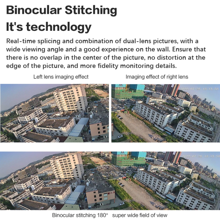 Q38 Dual 2MP WiFi IP Camera — 180° View, AI Humanoid Recognition, Smart Alarm (EU Plug) - Image 7