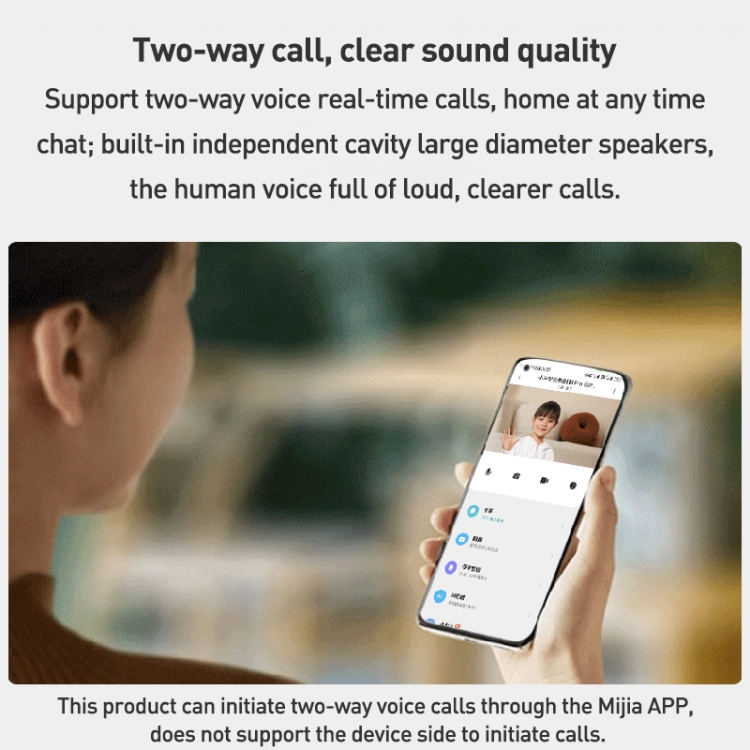 Xiaomi Smart Camera 3 Pro PTZ — 360° Panorama, 350W Pixels, Two-Way Voice (US Plug, White) - Image 6