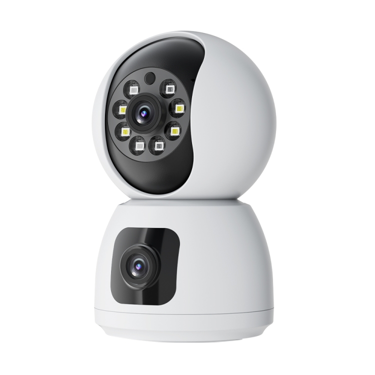 Y6203 4MP Zoom HD Indoor Smart WiFi Camera — Waterproof, UK Plug (White)