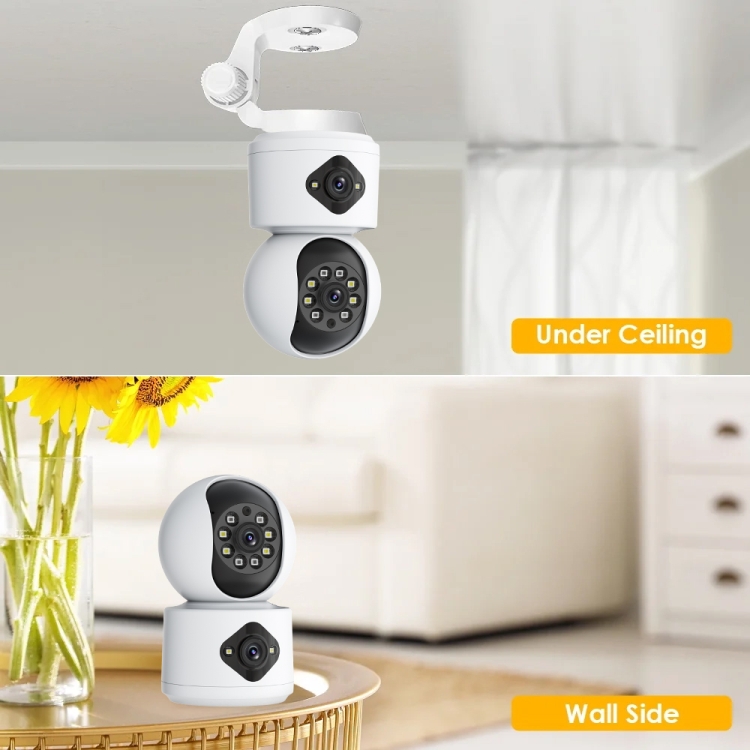 Y6204 4MP Zoom HD Indoor Waterproof Smart WiFi Camera, UK Plug, EU Plug, US Plug, AU Plug - Image 8