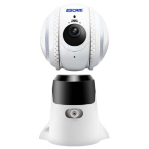ESCAM QF011 2MP Smart Pet Robot Camera — Night Vision & App Remote Control (EU Plug)