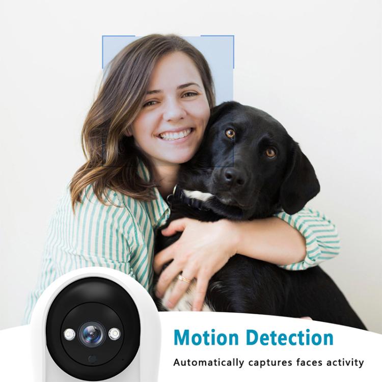 V5 3MP Full-Color HD Home Camera — Two-Way Video Call, One-Click Call (EU Plug, White) - Image 5