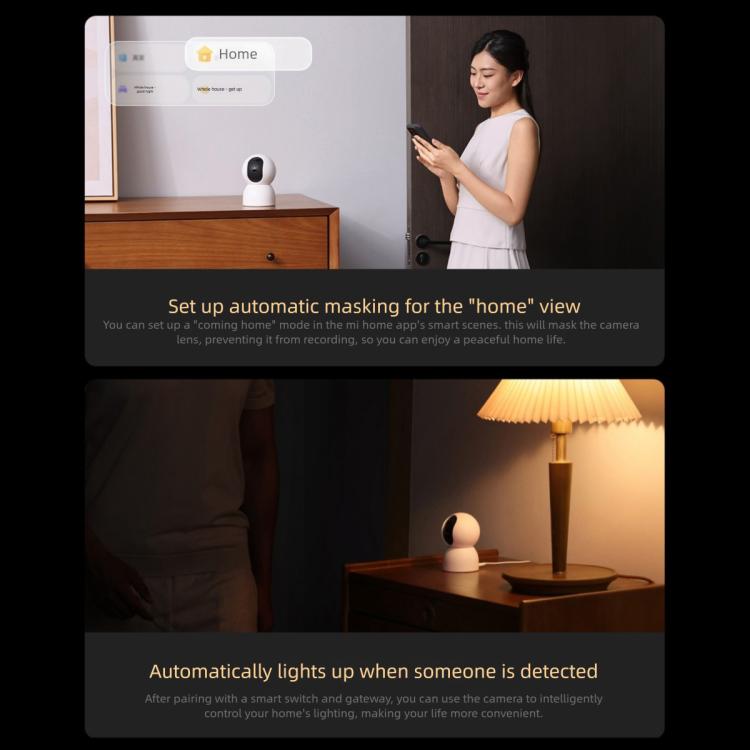 Xiaomi Smart Camera 4C — 6MP 3.5K Full-Color Night Vision, AI Detection, WiFi 6 Home Security (White) - Image 11