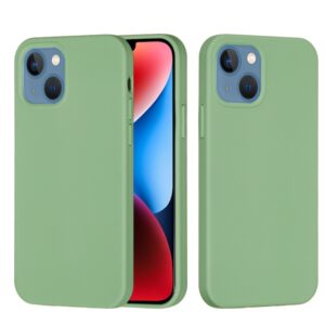 Solid Color Silicone Phone Case — Compatible with iPhone 15