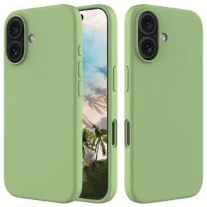 Solid Color Silicone Phone Case — Compatible with iPhone 16 / 15 Pro Max / 15 Pro / 15 Plus