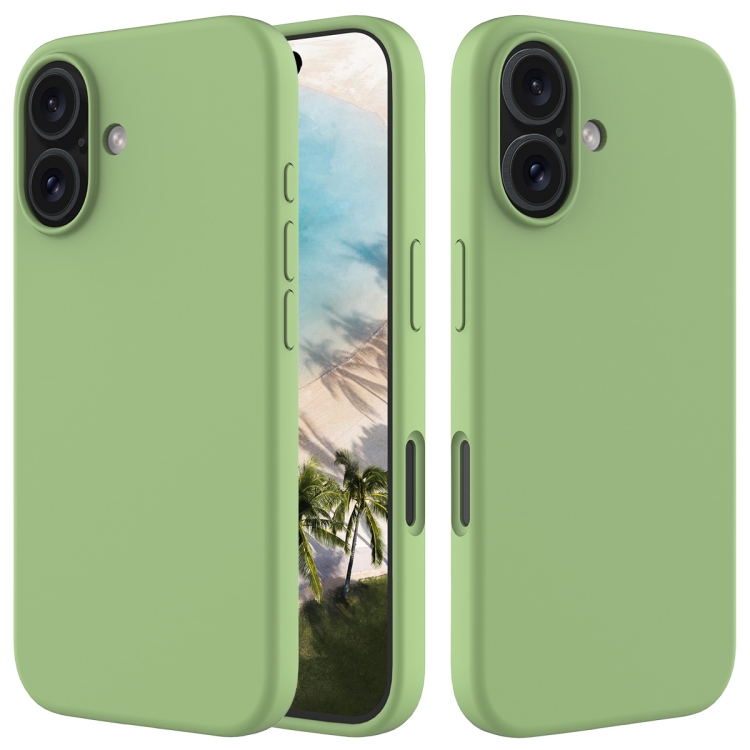 Solid Color Silicone Phone Case — Compatible with iPhone 16 / 15 Pro Max / 15 Pro / 15 Plus