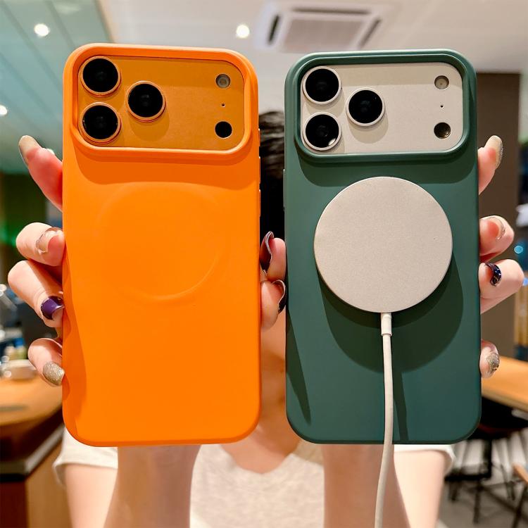 Liquid Silicone MagSafe Case — For iPhone 16 Pro Max / 16 Pro / 16 Plus / 16 - Image 7