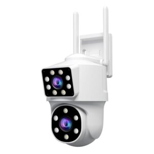 Srihome SH063 4MP Dual Lens Panoramic Surveillance HD Camera, SH063