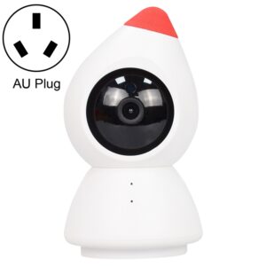 2.0MP HD Wireless Indoor Home Security Camera — "Little Red Riding Hood" Smart IP Camera with Motion Detection, Infrared Night Vision, and Micro SD Slot